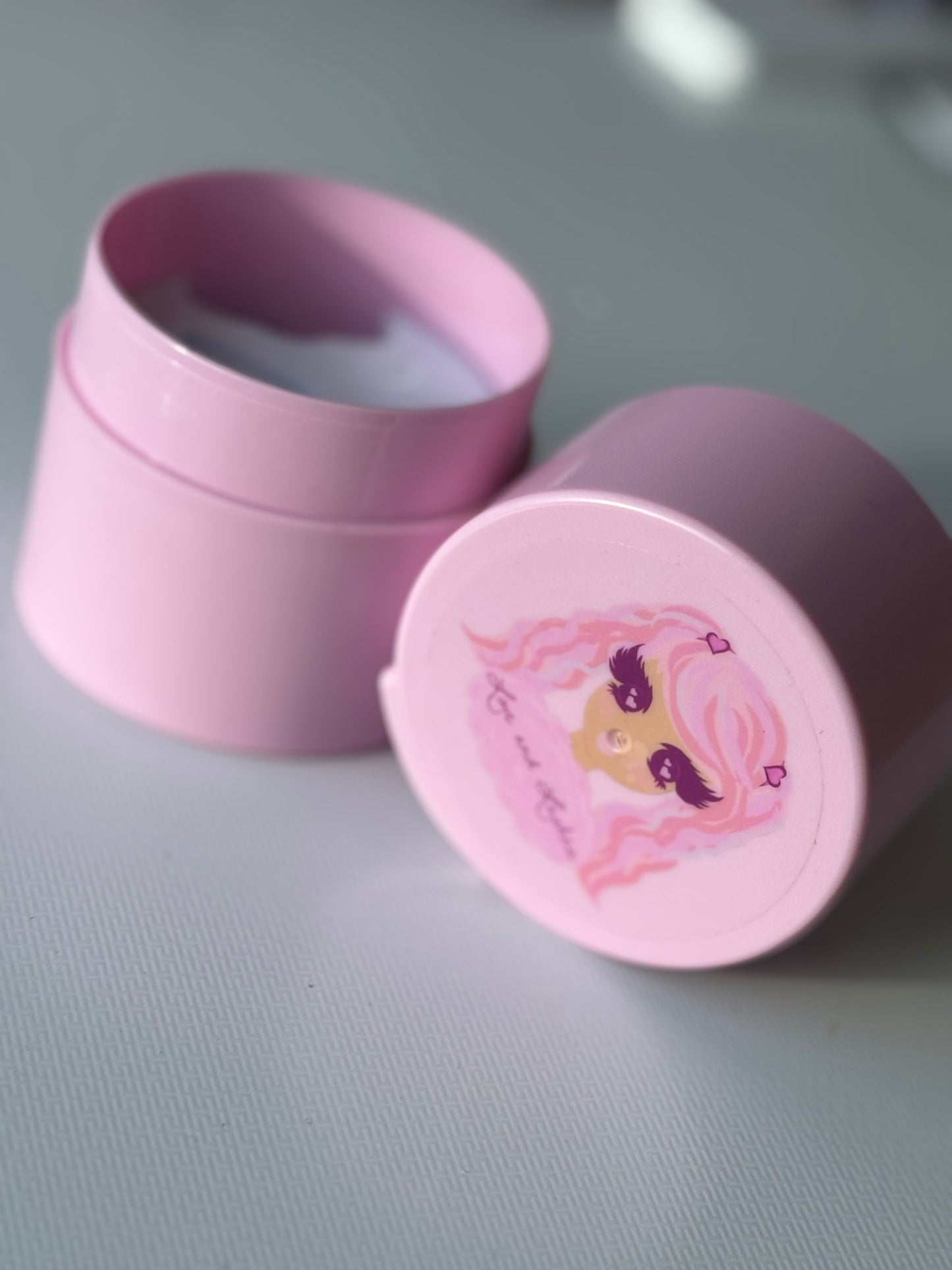 Adhesive storage container vacuum sealed