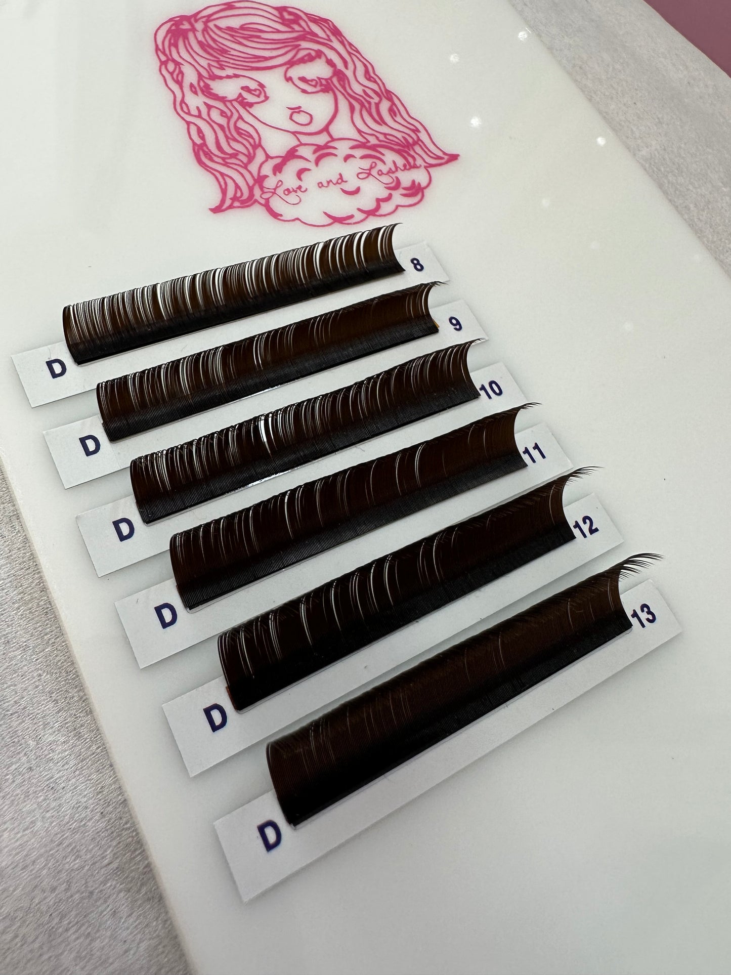 0.07 Volume Lashes- NEW curls available